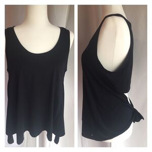 Fabletics Black Workout Tank Medium